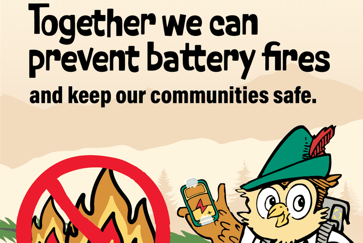 Prevent Fires by Learning How To  Properly Dispose of Batteries